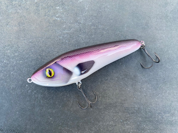 Toppi Jerk - Purple Baitfish (moderat sinkend)